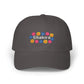 Retro Floral Groove Classic dad cap