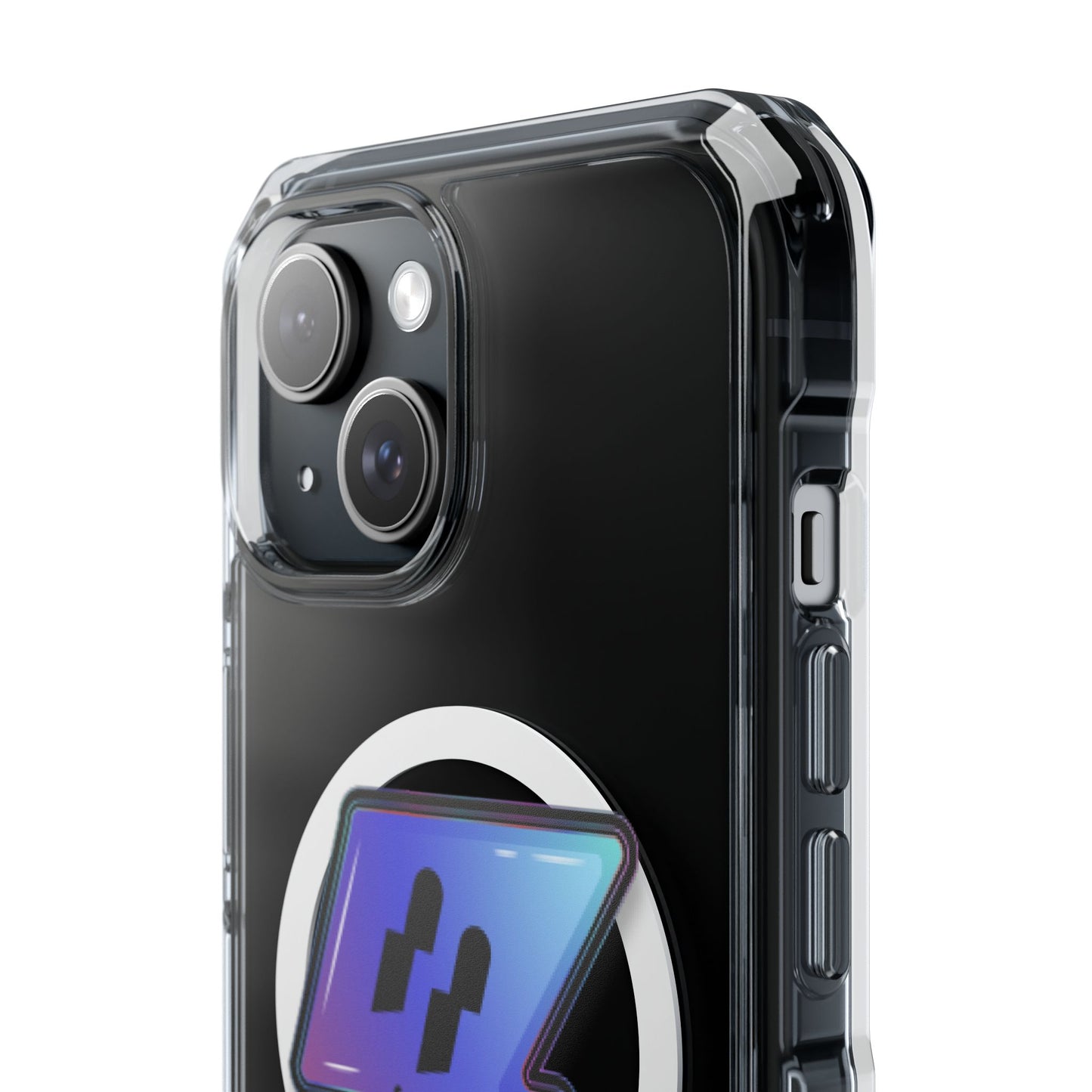 Smiley Charge Pop Magnetic clear Impact case