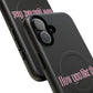 Iphone How You Like That Text - Tough Magnetic Phone Case