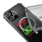 White Paw Print Magnetic Clear Impact Case