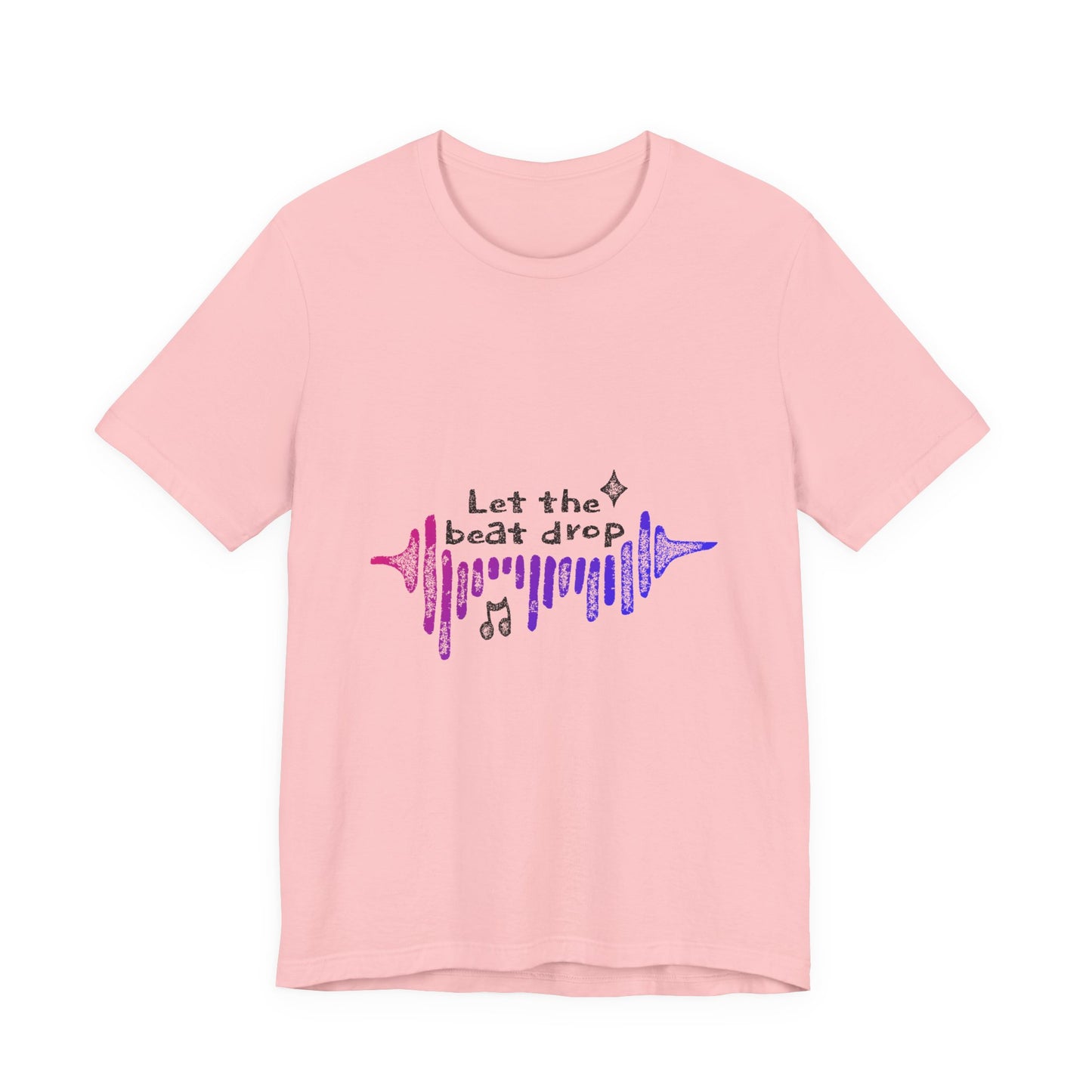 Bold Beats Visualizer Unisex Jersey short sleeve tee