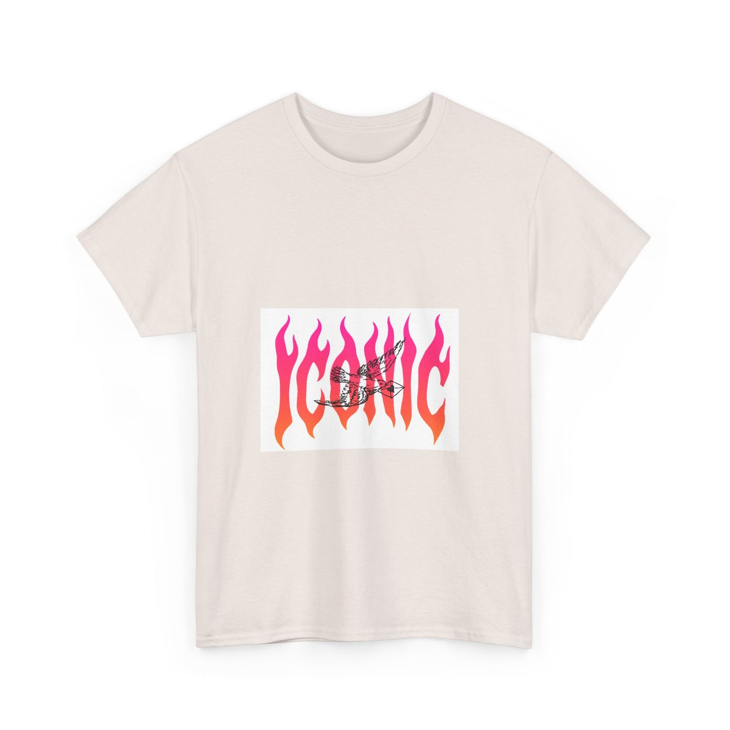 Flame Flight Iconic Unisex Heavy cotton tee