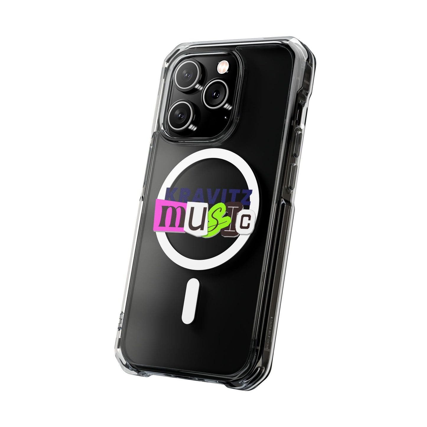 Mixed Tape Music Magnetic clear Impact case