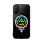 Vibrant Eye and Text Magnetic Clear Impact case