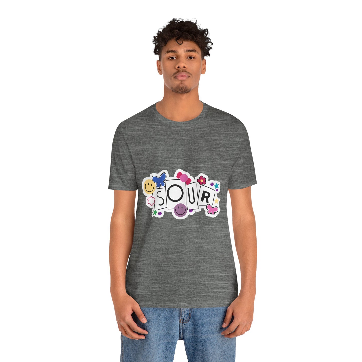 Olivia Rodrigo Unisex Jersey Short Sleeve Tee - Sour