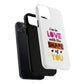 Orange Divide Symbol Tough Magnetic case
