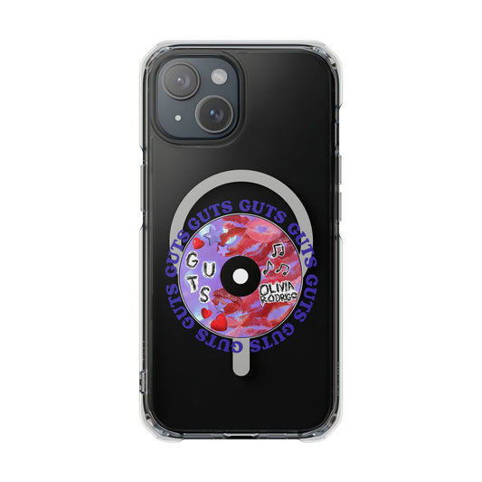 Guts Album Art CD Magnetic Clear Impact Case