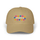Retro Floral Groove Classic dad cap