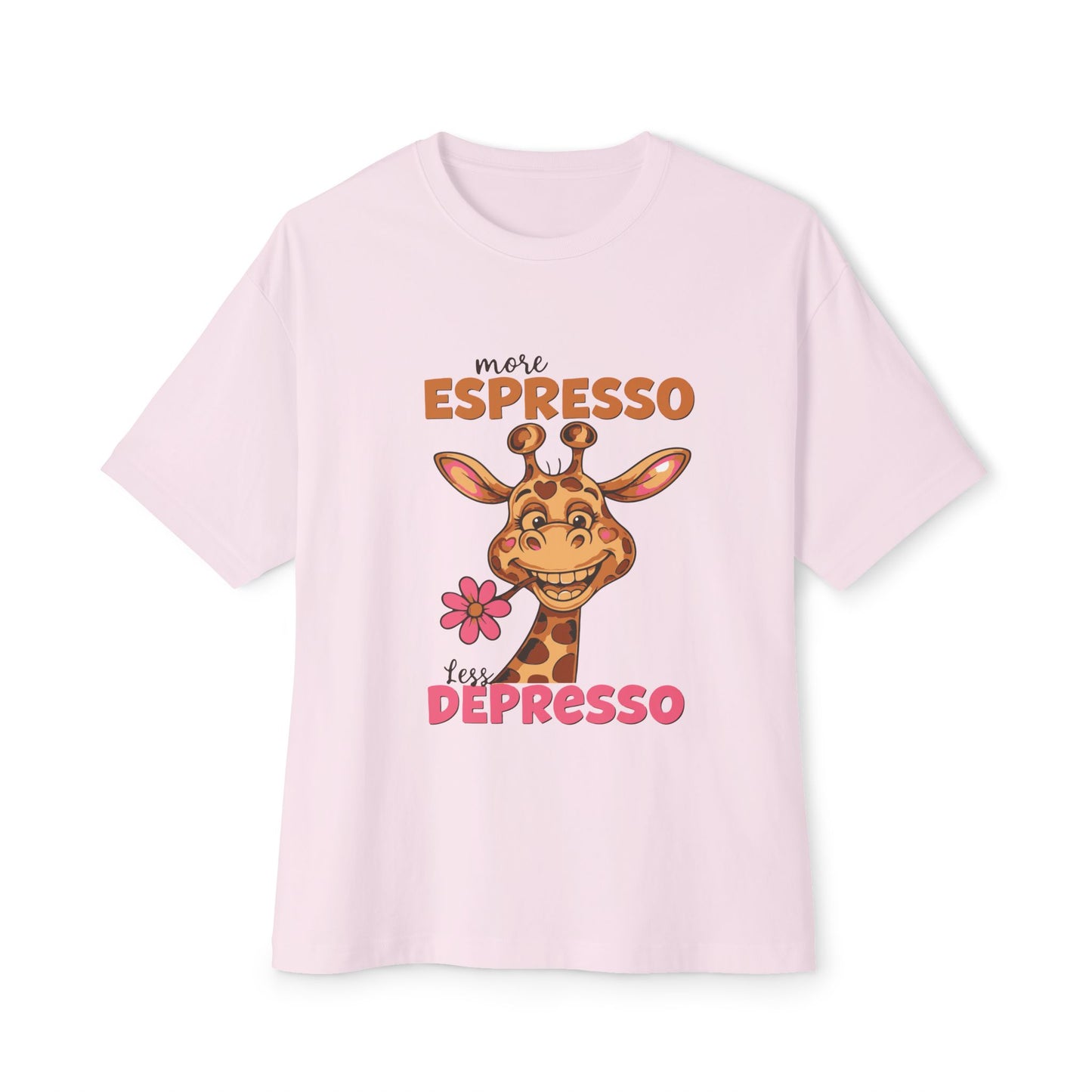 Oversized boxy Tee – Snazzy Espresso Edition