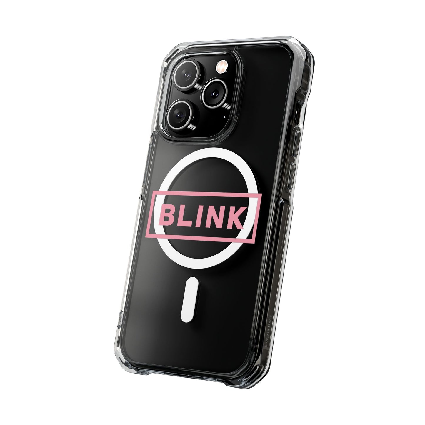 Minimal BLINK Logo - Magnetic Clear Impact Case