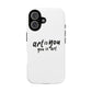 Red Scribble Heart Tough Magnetic Case