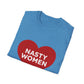 Nasty Women Heart - Unisex Softstyle T-shirt