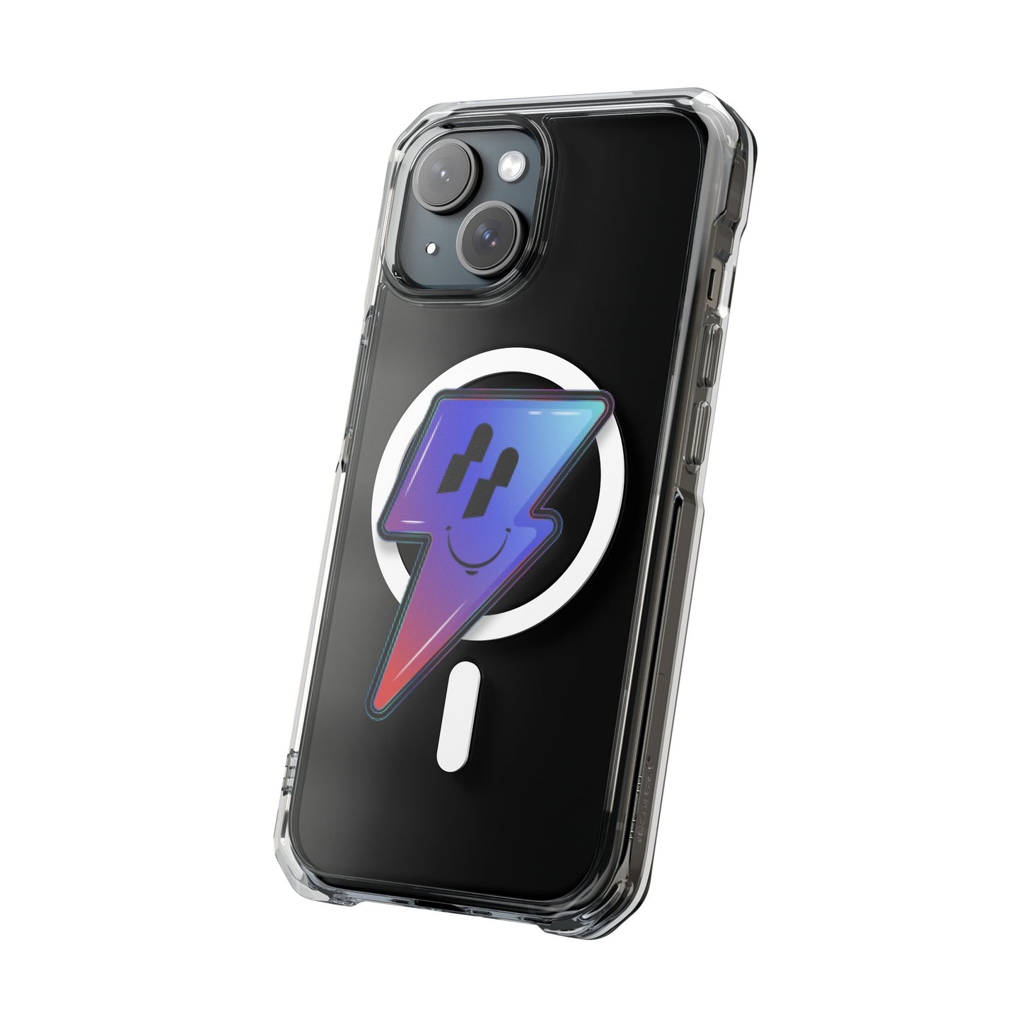 Smiley Charge Pop Magnetic clear Impact case