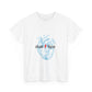 Electro Heart Illustration Unisex Heavy Cotton Tee