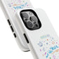Neon Space Doodles Tough Magnetic Case