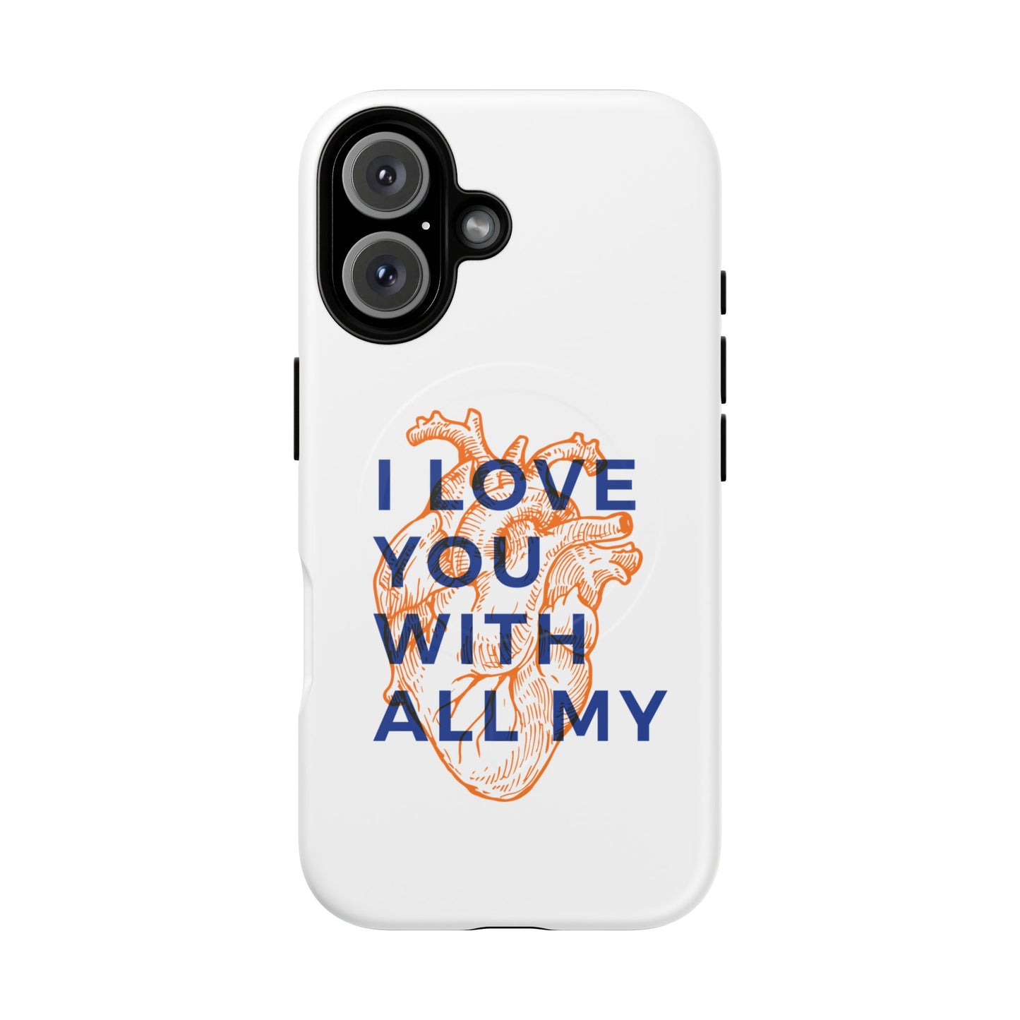 All My Heart Anatomical Art Tough Magnetic Case