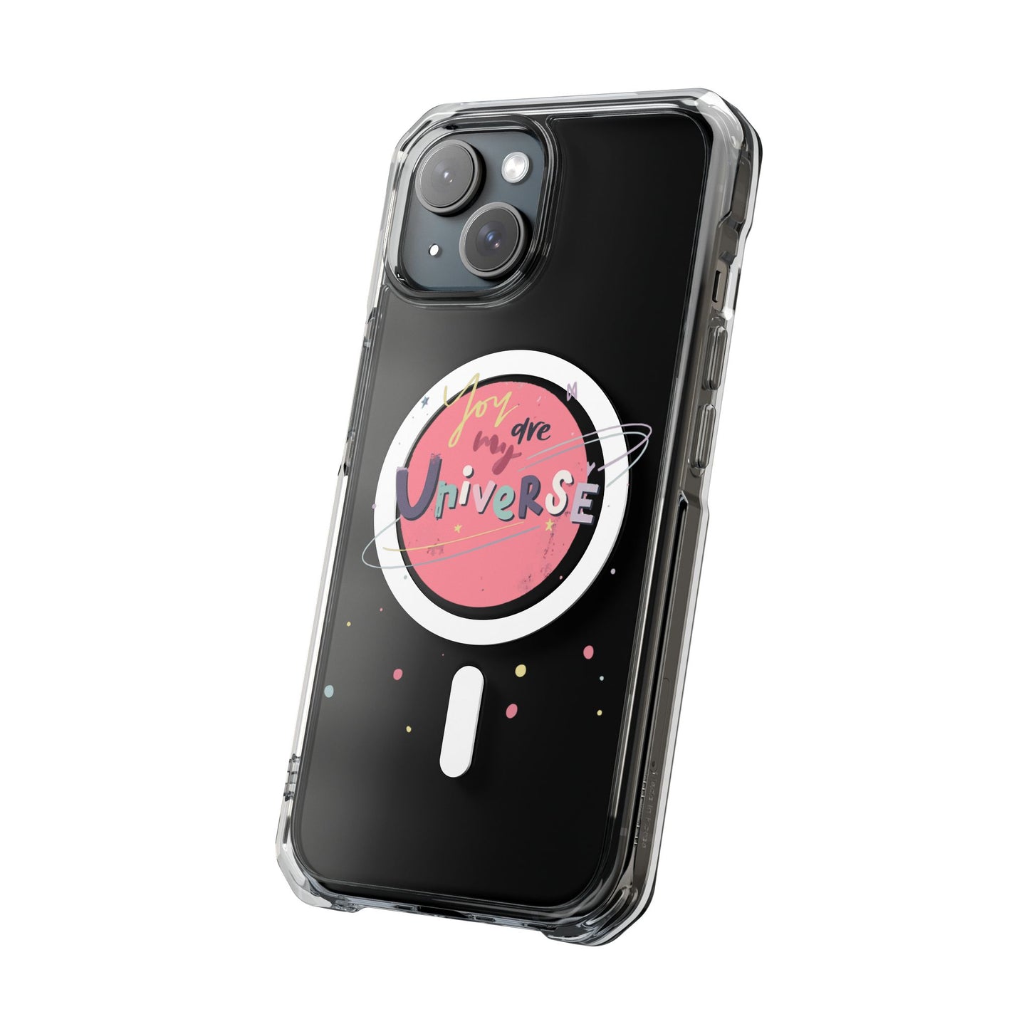 Pastel Planet & Universe Magnetic Clear Impact case