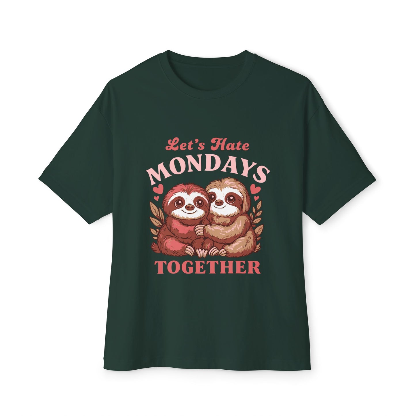 Oversized boxy Tee – Snazzy Lets hate Monday Edition
