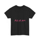 Handwritten Heart Doodle Unisex Heavy Cotton Tee