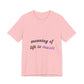 Feel the Music Vibe Unisex Jersey short sleeve tee