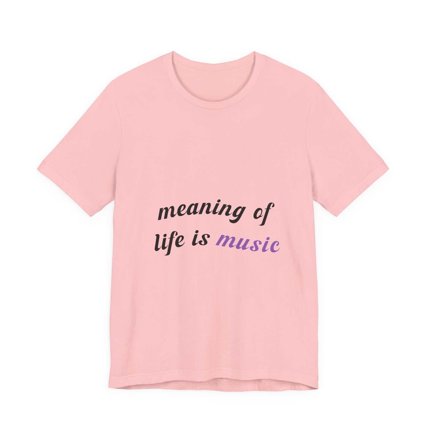 Feel the Music Vibe Unisex Jersey short sleeve tee