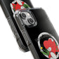 Abstract Guitar Sketch Magnetic Clear Impact Case