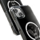Abstract Paw and Brush Stroke Magnetic Clear Impact Case