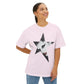 Born This Way Star Face-Unisex Oversized Tee