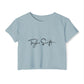 Pop Muse Silhouette Women's Festival Crop Top