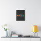 Matte Stretched Canvas, 1.25" Depth – Ed Sheeran Black Edition