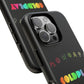 Premium Tough Case for iPhone 12 to 16 Pro Max Showcasing Coldplay’s Signage