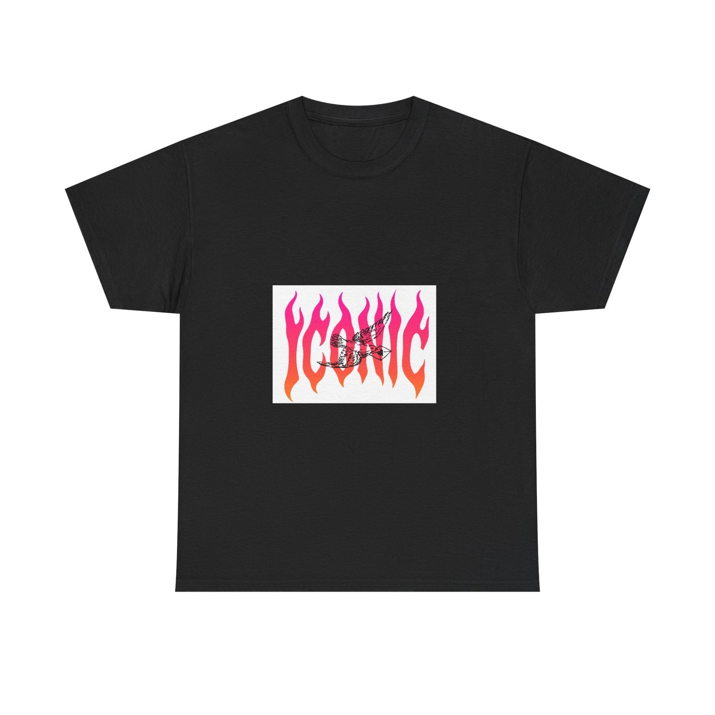 Flame Flight Iconic Unisex Heavy cotton tee