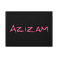 Handwritten Heart Doodle Matte Canvas