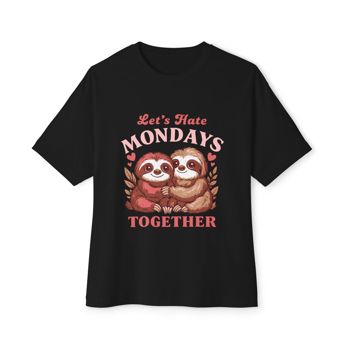 Oversized boxy Tee – Snazzy Lets hate Monday Edition