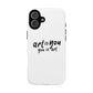 Red Scribble Heart Tough Magnetic Case