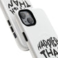 Happier Heart Lettering Tough Magnetic Case