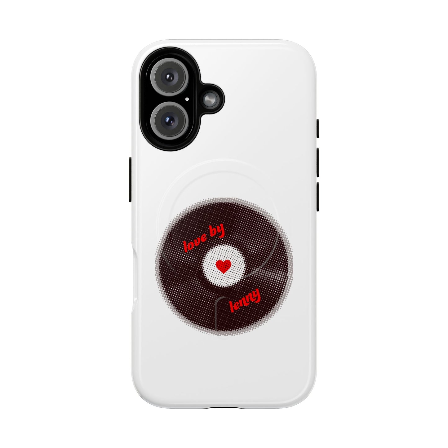 Vinyl Love Spin Tough Magnetic case