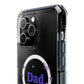 Dad Idea Right! Star & Butterfly Magnetic Clear Impact Case