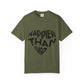 Happier Heart Lettering Unisex Dyed T-shirt