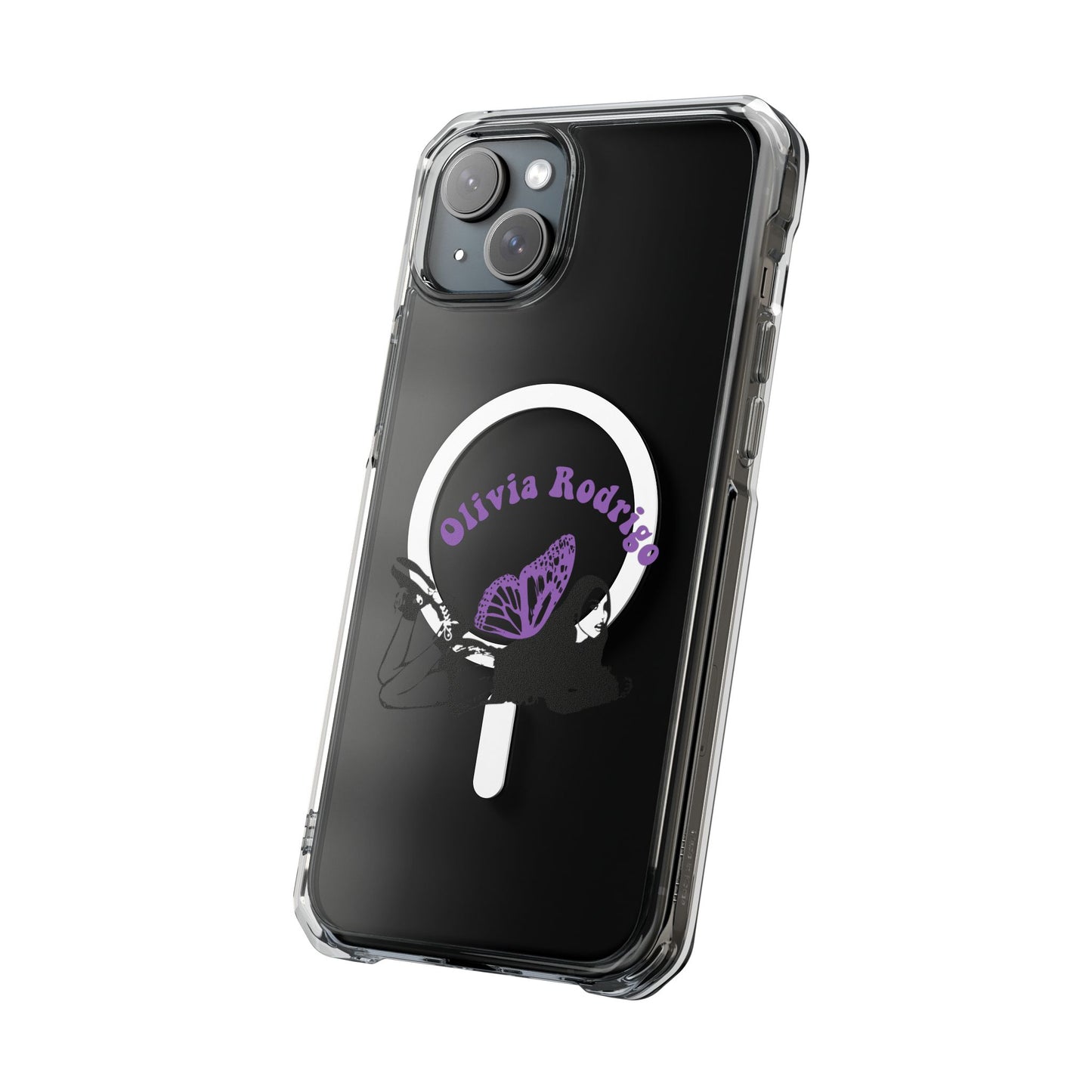 Olivia Rodrigo Butterfly Arc Magnetic Clear Impact Case