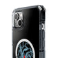 Electro Heart Illustration Magnetic Clear Impact case