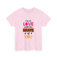 Orange Divide Symbol Unisex Heavy Cotton Tee