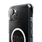 Signature Flame Script Magnetic Clear Impact Case