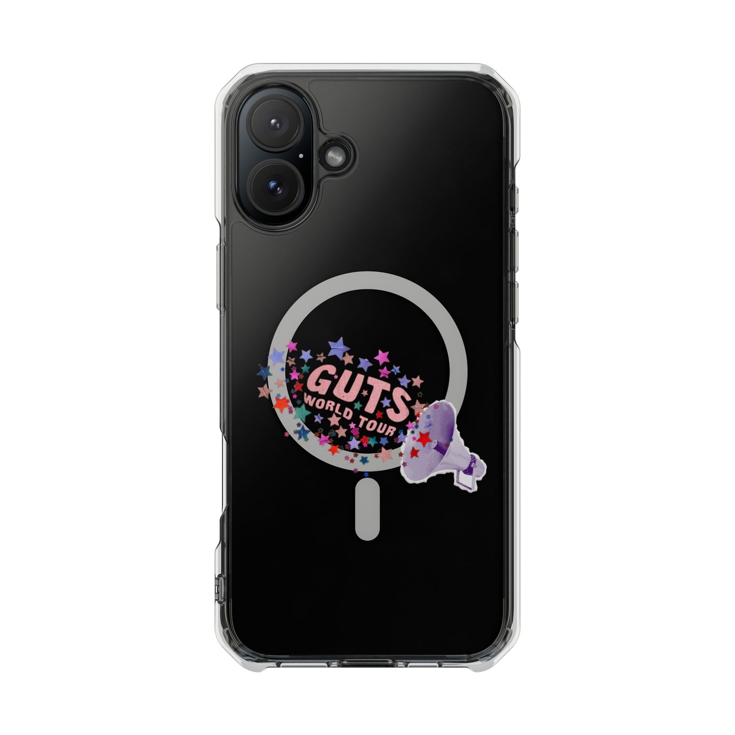 Guts World Tour Megaphone Magnetic Clear Impact Case