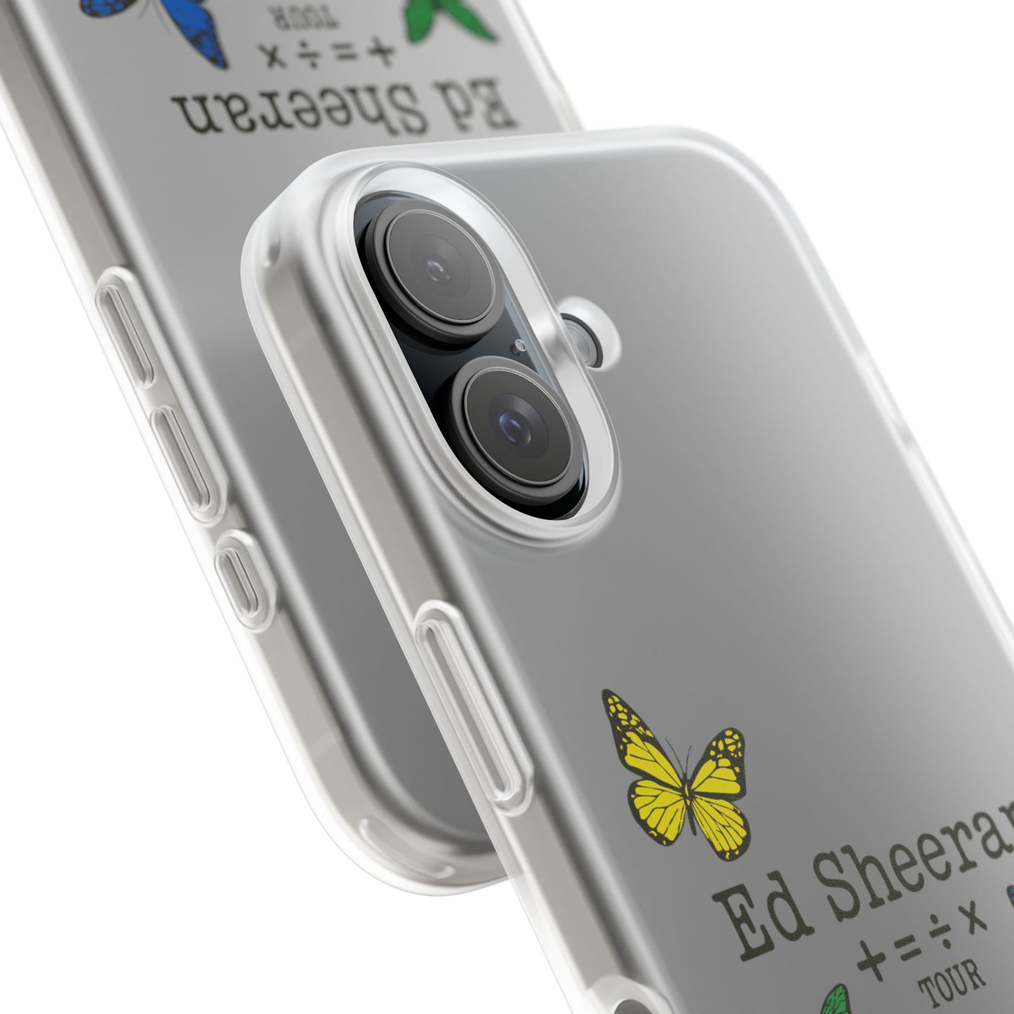 Flexi Case – Ed Sheeran butterfly edition (iPhone X–16 Pro Max)