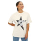 Born This Way Star Face-Unisex Oversized Tee