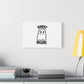 Bold Barbed Canvas
