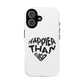 Happier Heart Lettering Tough Magnetic Case