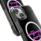 California Script Magnetic Clear Impact cases
