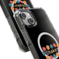 Retro Floral Groove Clear Impact case
